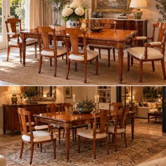 Mesa de comedor MARCONI Arte Italy con 6 sillas 9 mesa de comedor marconi arte italy con 6 sillas 3